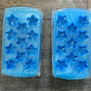 Novelty Star Ice Cube Trays New
